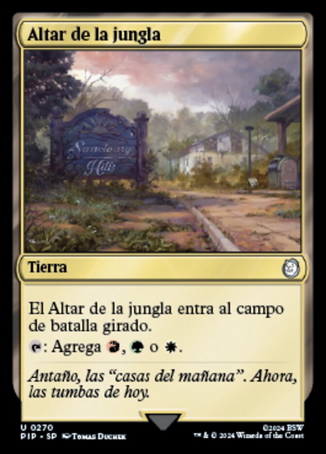 Altar de la jungla