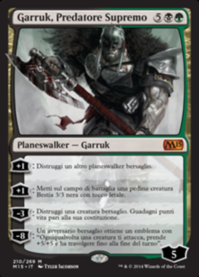 Garruk, Apex Predator (Magic 2015 #210)