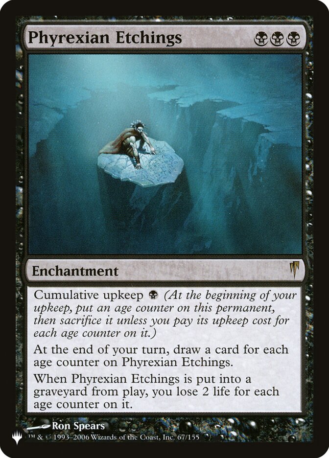 Phyrexian Etchings (The List #CSP-67)