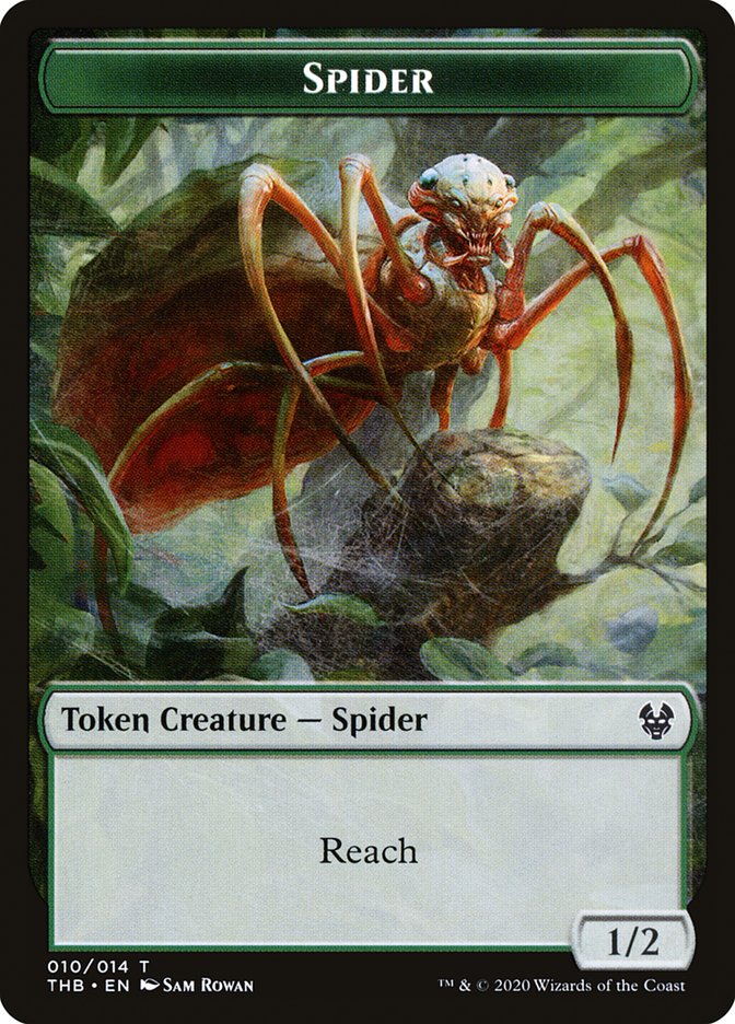 Spider (Theros Beyond Death Tokens #10)