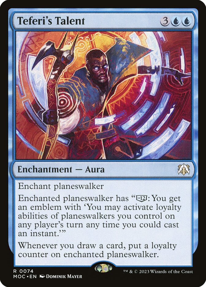 Teferi's Protection MTG. March of the Machines.