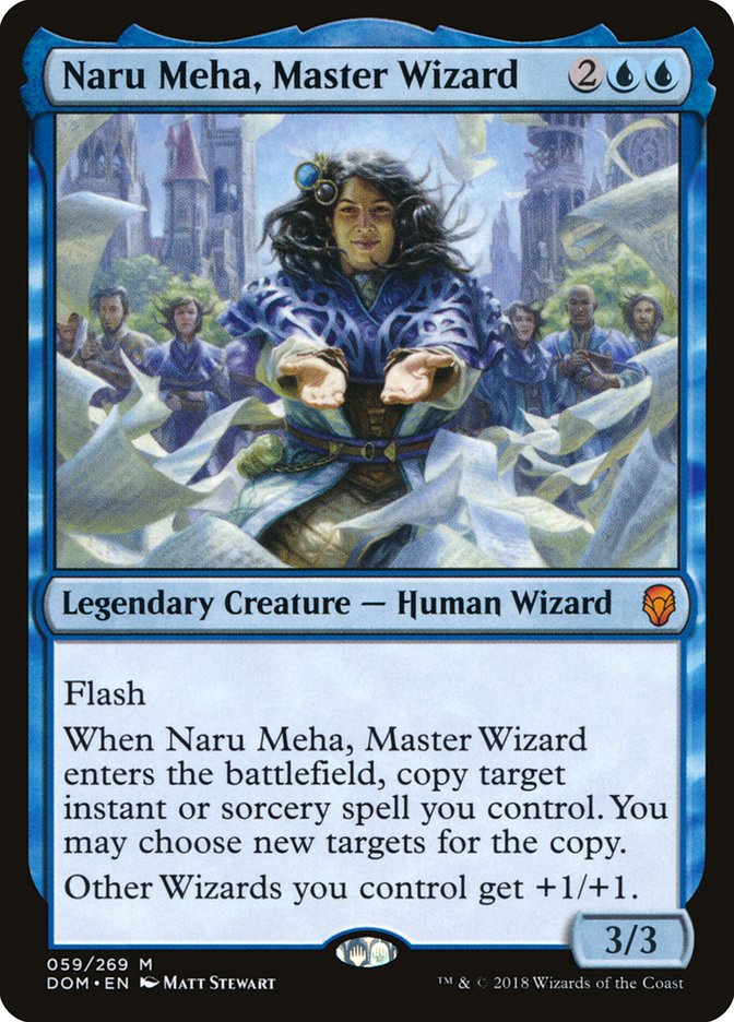 Naru Meha, Master Wizard (Dominaria #59)