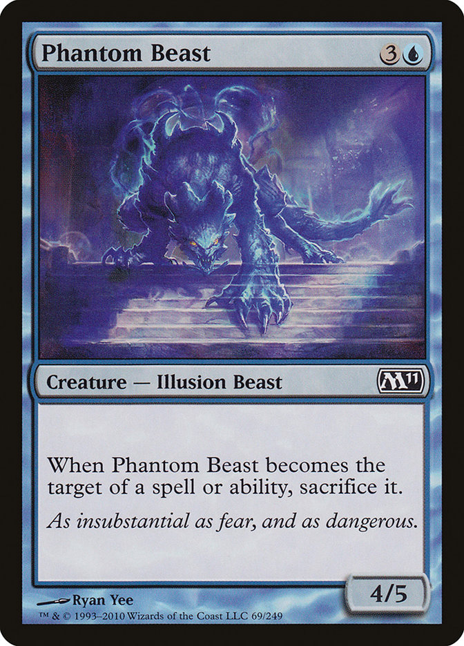 Phantom Beast · Magic 2011 M11 69 · Scryfall Magic The Gathering Search