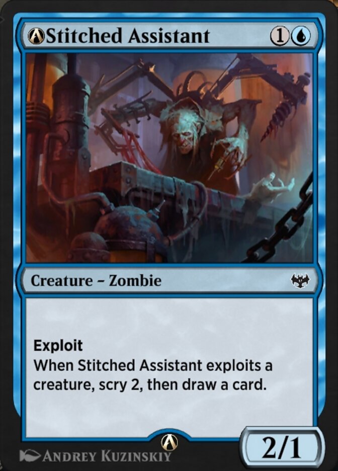 A-Stitched Assistant (Innistrad: Crimson Vow #A-81)