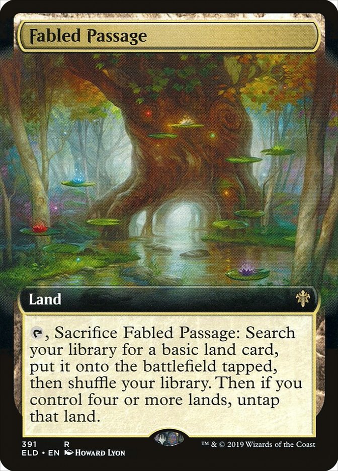 Fabled Passage Throne Of Eldraine Eld 391 Scryfall Magic The Gathering Search