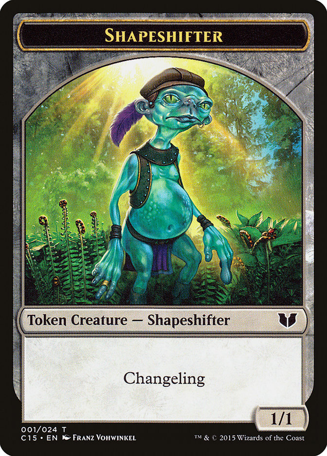 Shapeshifter (Commander 2015 Tokens #1)