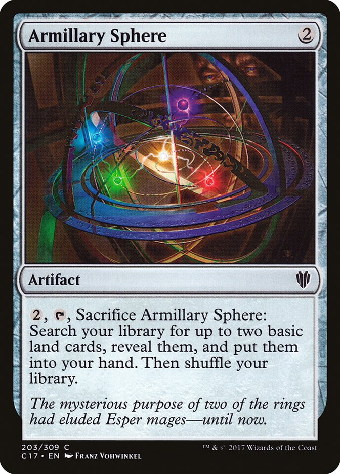 Armillary Sphere (Commander 2017 #203)