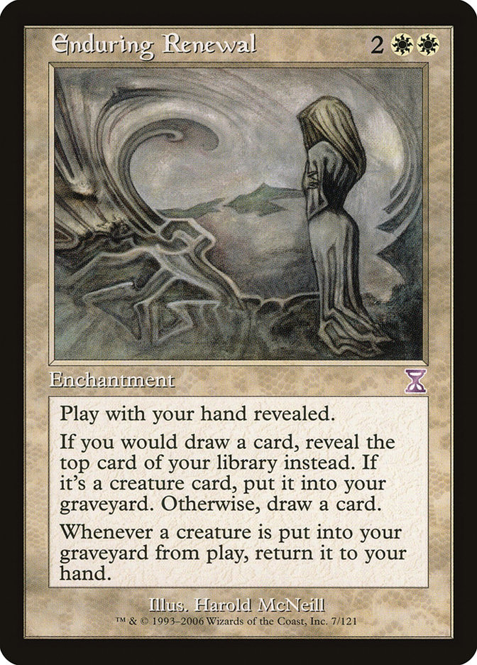 Does discard in this case mean from the hand? Or the top of the library?  Also, where do i put this enchantment? On my battlefield or on one of my  creatures? 