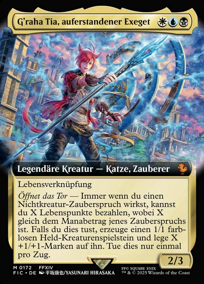 G'raha Tia, auferstandener Exeget