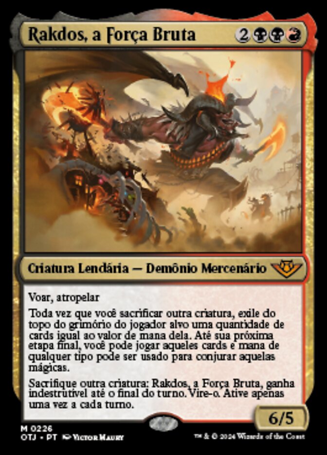 Rakdos, a Força Bruta