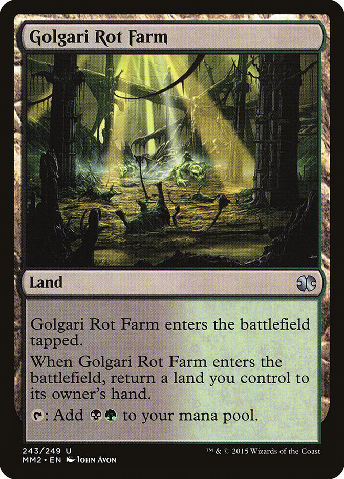 Golgari Rot Farm (Modern Masters 2015 #243)
