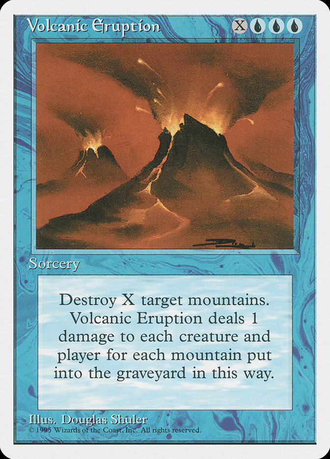 Volcanic Eruption (Fourth Edition #112)