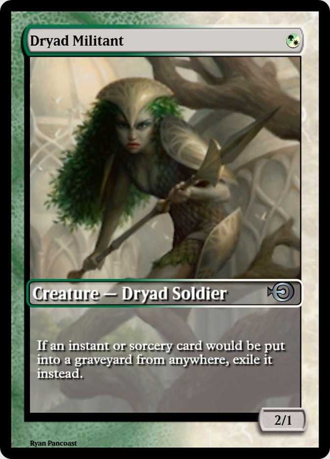 Dryad Militant (Magic Online Promos #46873)