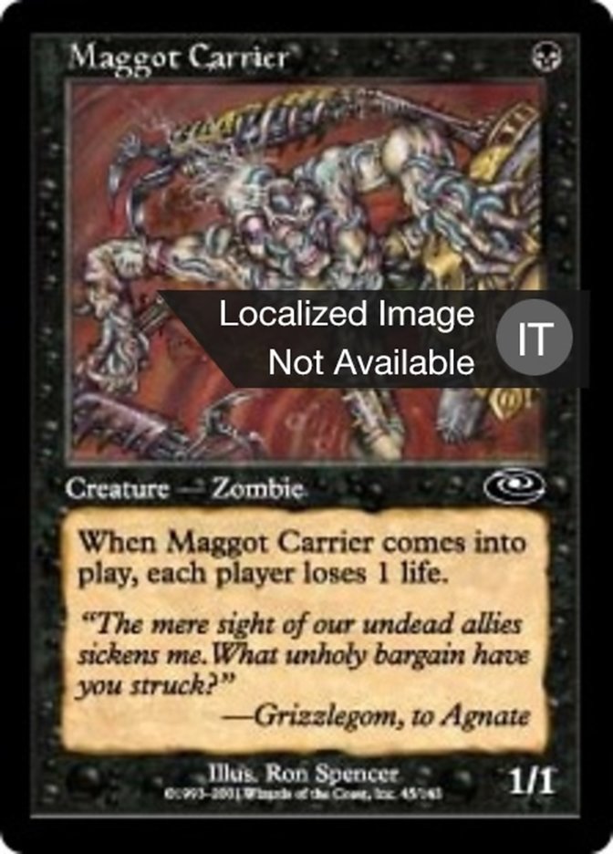 Maggot Carrier (Planeshift #45)