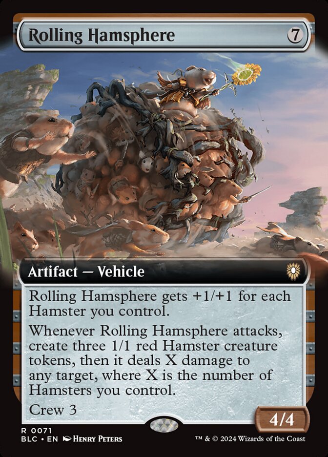 Rolling Hamsphere (Bloomburrow Commander #71)