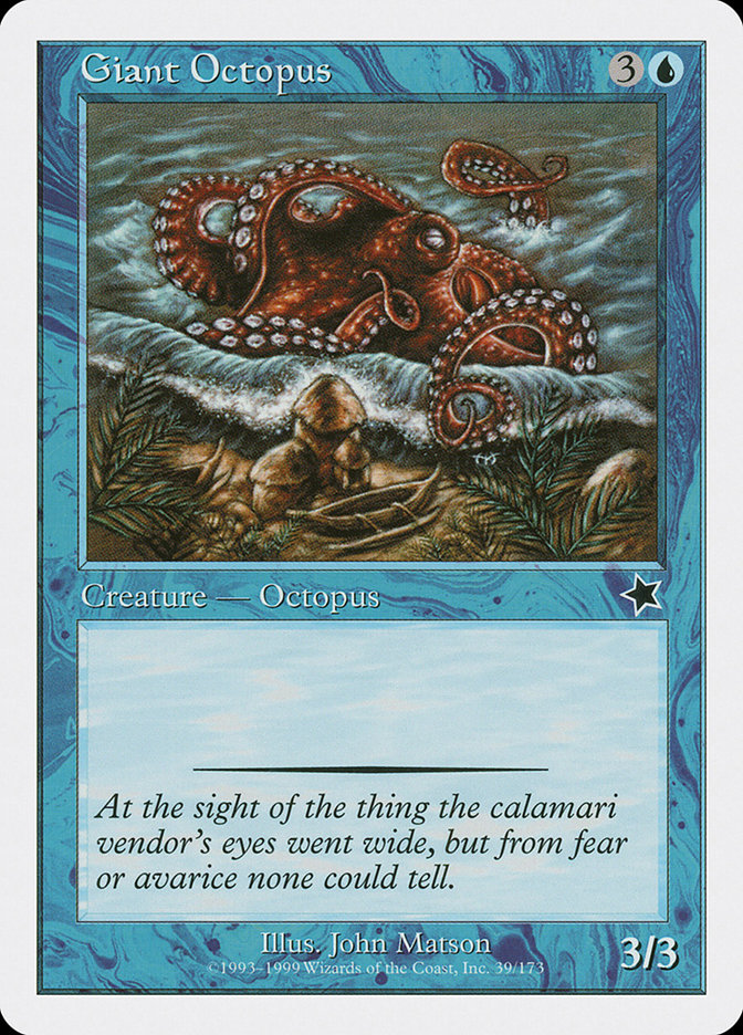 Giant Octopus (Starter 1999 #39)