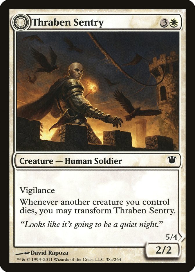 Thraben Sentry // Thraben Militia (Innistrad #38)