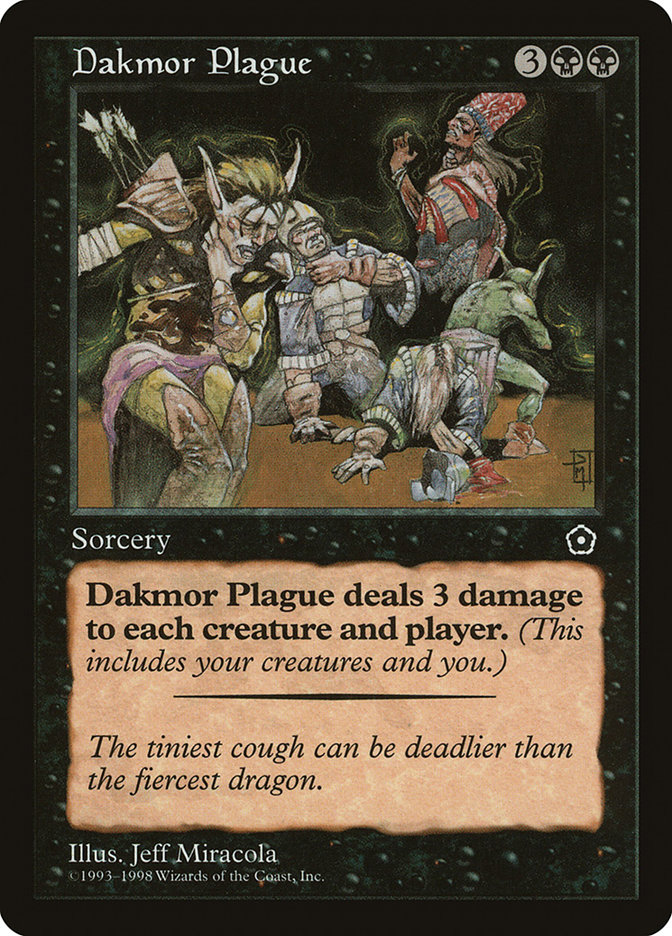 Dakmor Plague · Portal Second Age (P02) #69 · Scryfall Magic The ...