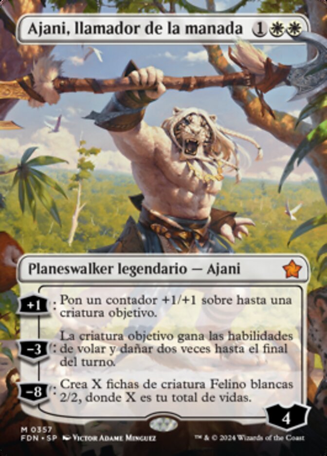 Ajani, Caller of the Pride (Foundations #357)