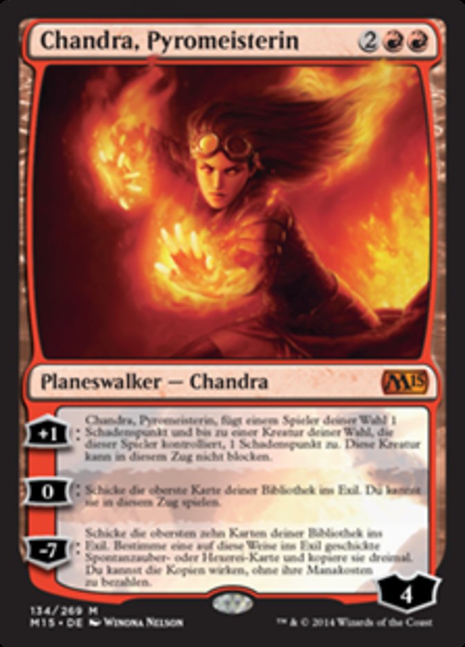 Chandra, Pyromaster (Magic 2015 #134)