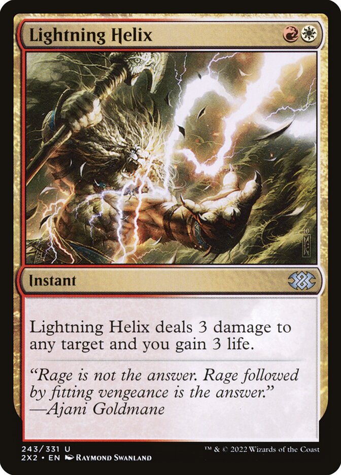 Lightning Helix · Double Masters 2022 (2X2) #243 · Scryfall Magic: The  Gathering Search