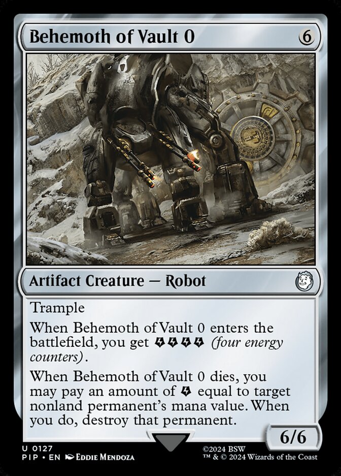 Behemoth of Vault 0 (Fallout #127)