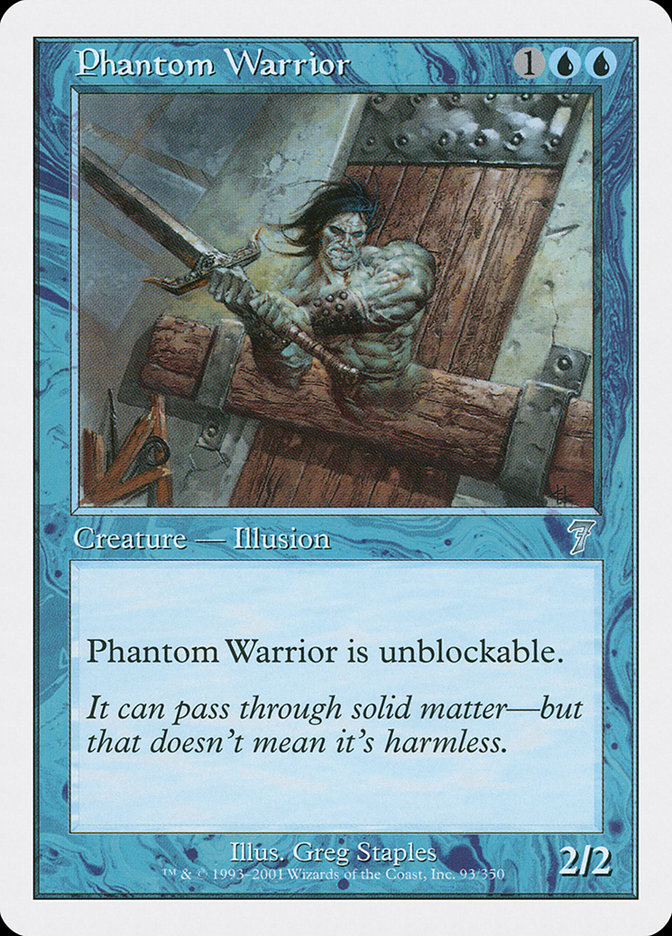 Phantom Warrior (Seventh Edition #93)