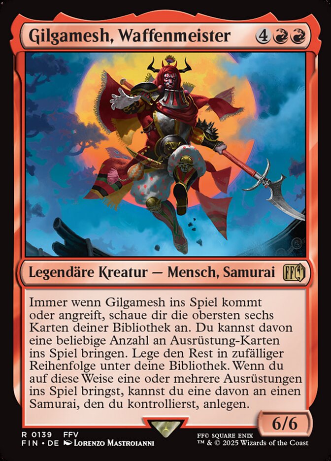 Gilgamesh, Waffenmeister