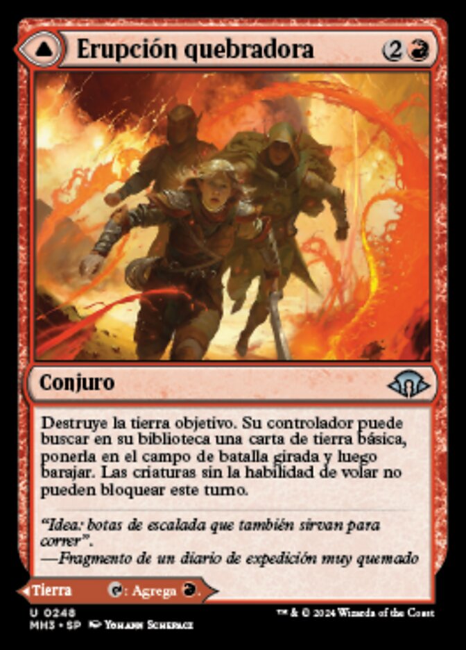 Sundering Eruption // Volcanic Fissure (Modern Horizons 3 #248)