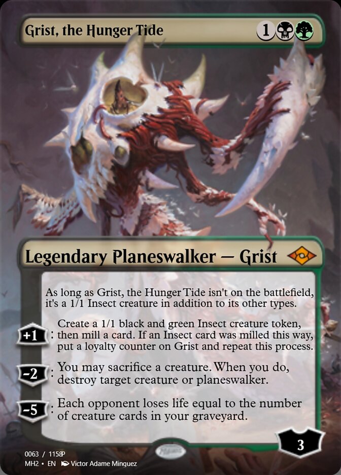 Grist, the Hunger Tide (Magic Online Promos #91327)