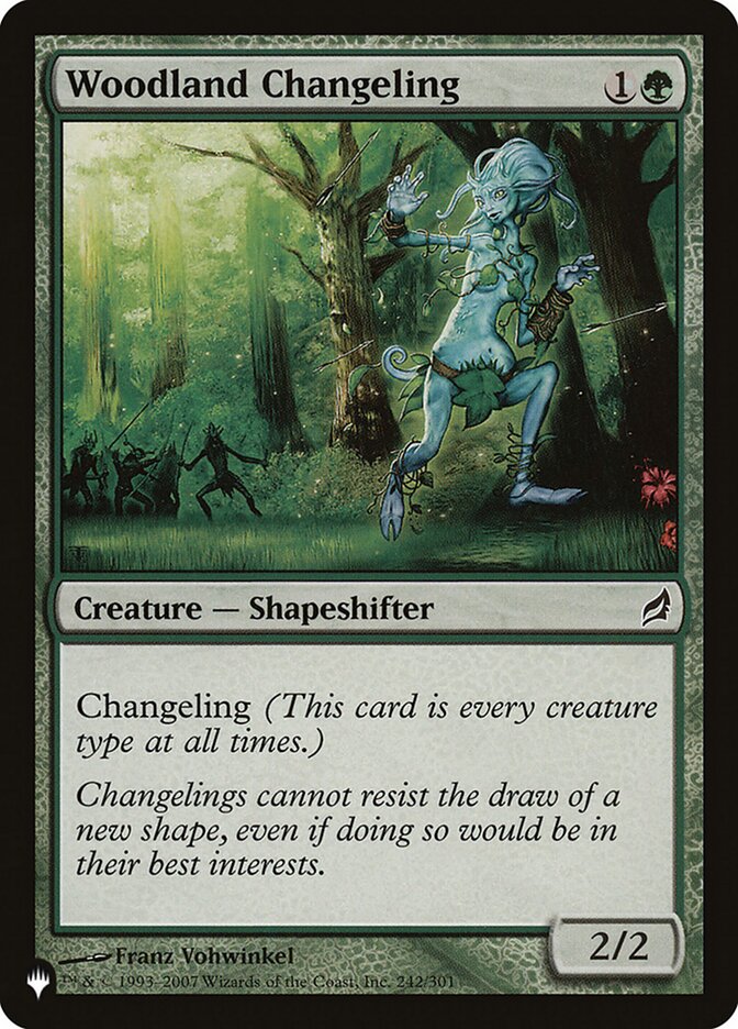 Woodland Changeling (The List #LRW-242)