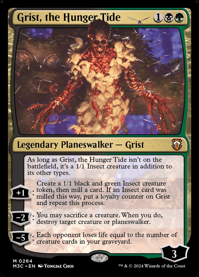 Grist, the Hunger Tide (Modern Horizons 3 Commander #264)