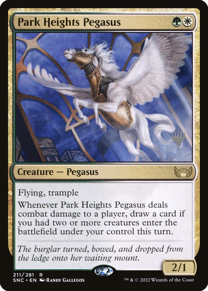 Park Heights Pegasus (Streets of New Capenna Promos #211p)