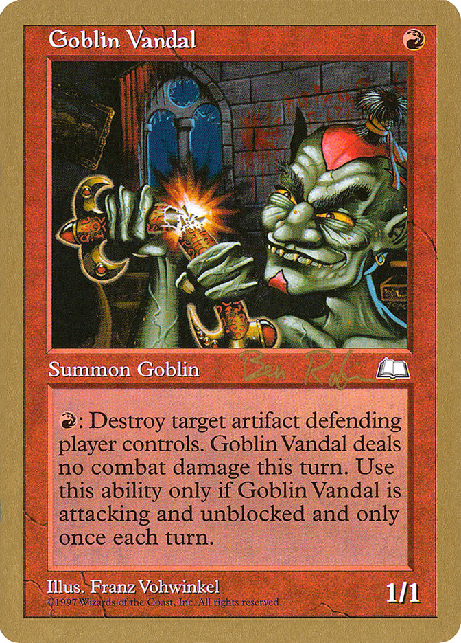 Goblin Vandal (World Championship Decks 1998 #br105)