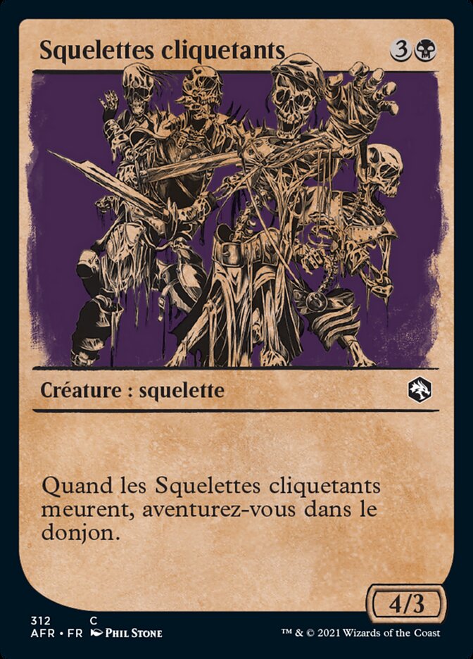 Squelettes cliquetants