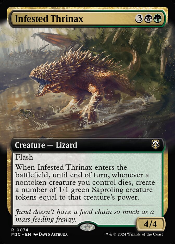 Infested Thrinax, MTG Graveyard Overdrive