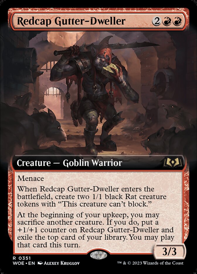 Redcap Gutter-Dweller (Wilds of Eldraine #351)