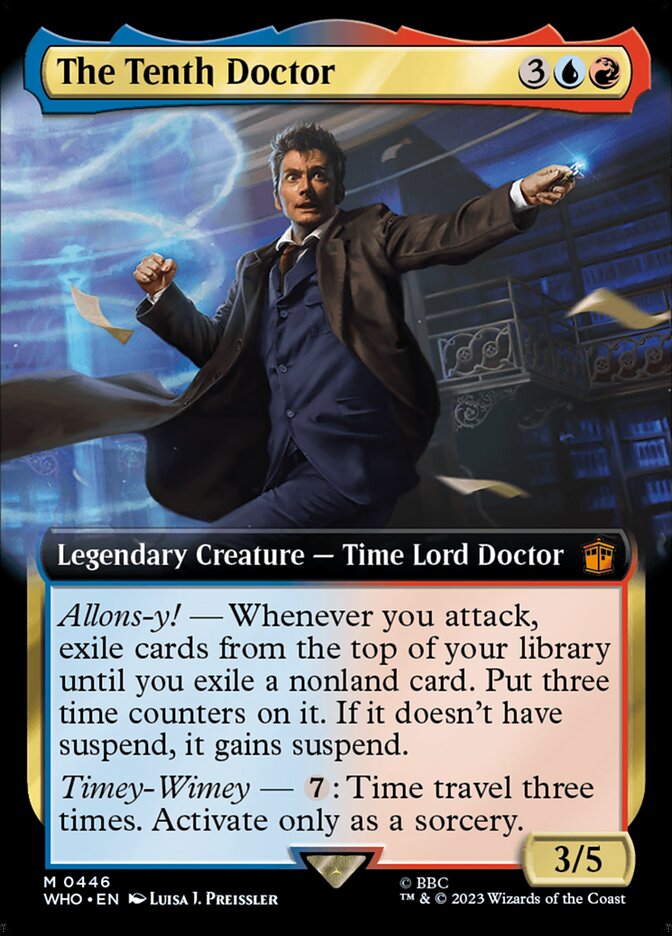 The Tenth Doctor · Doctor Who (WHO) #446 · Scryfall MTG Search