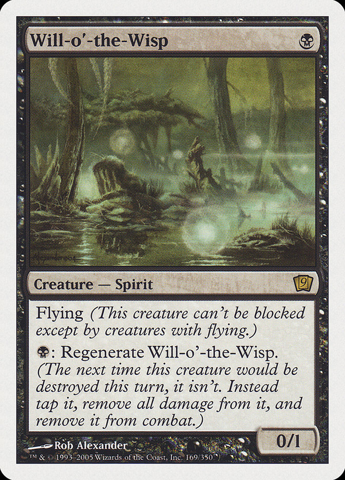 Will-o'-the-Wisp · Ninth Edition (9ED) #169 · Scryfall Magic The Gathering  Search