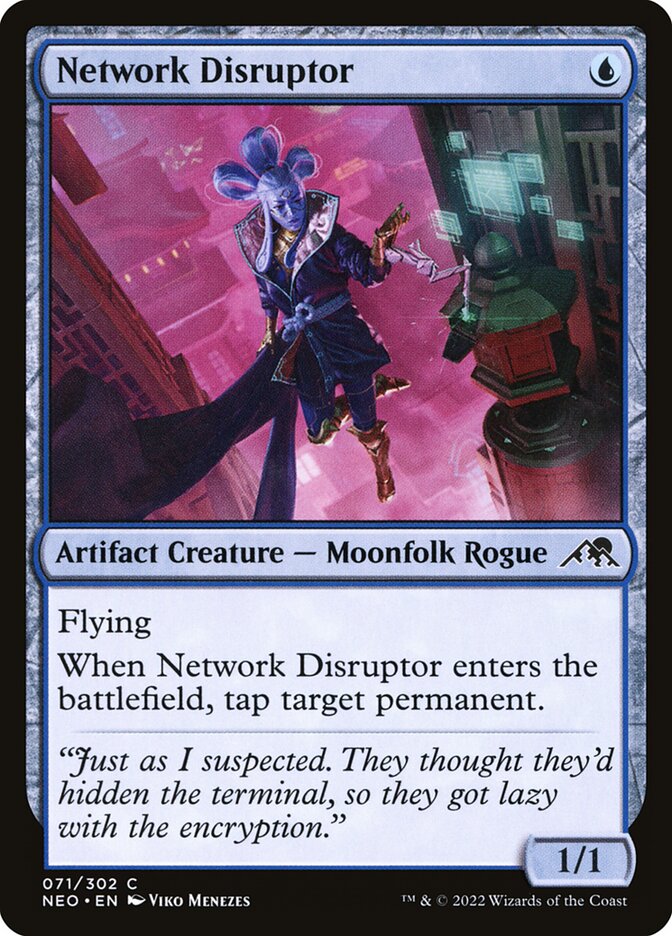 Network Disruptor (Kamigawa: Neon Dynasty #71)