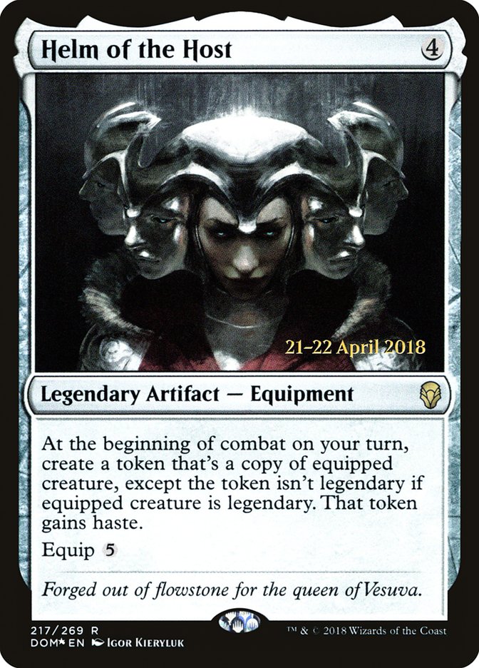 Helm of the Host (Dominaria Promos #217s)