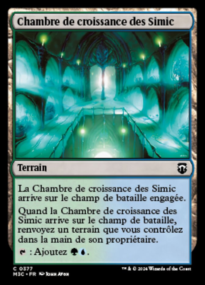 Simic Growth Chamber (Modern Horizons 3 Commander #377)