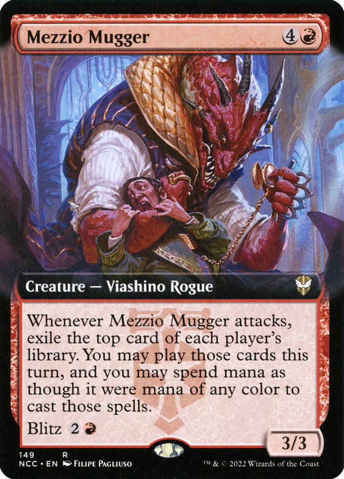 Mezzio Mugger (New Capenna Commander #149)