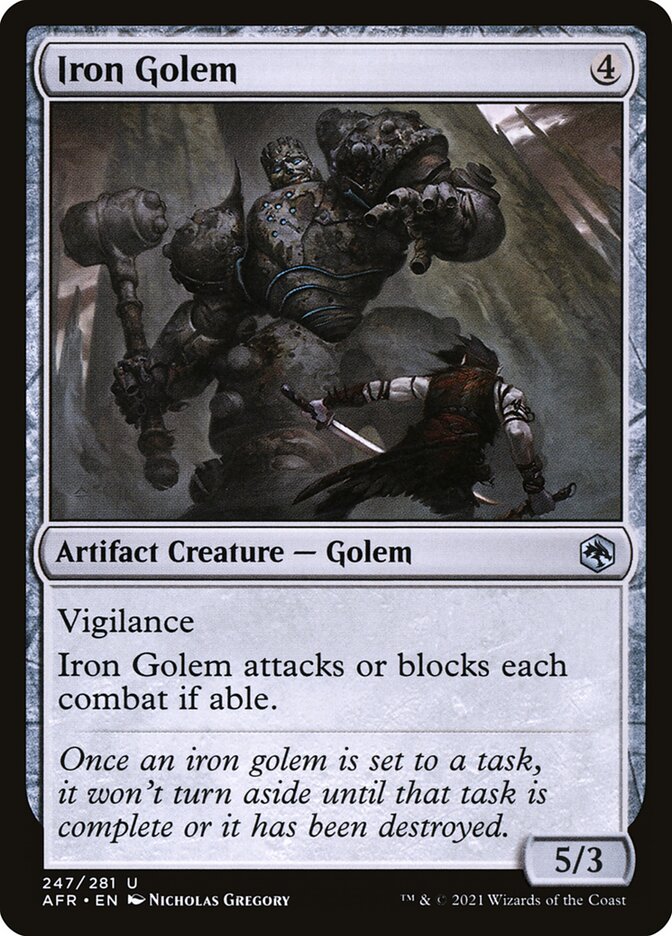 Iron Golem (Adventures in the Forgotten Realms #247)