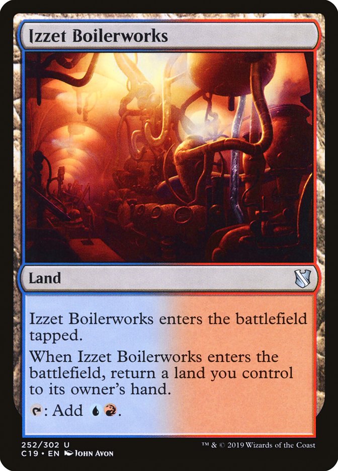 Izzet Boilerworks (Commander 2019 #252)