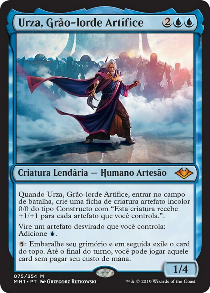 Urza, Lord High Artificer (Modern Horizons #75)