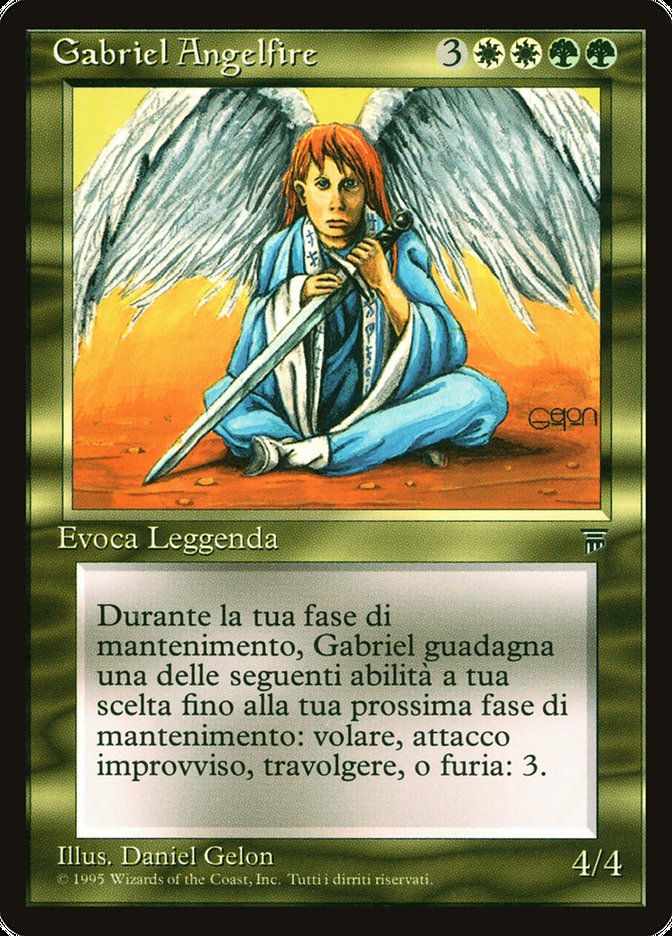 Gabriel Angelfire (Legends #226)