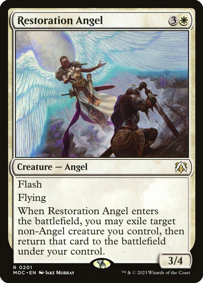 Restoration Angel (March of the Machine Commander #201)