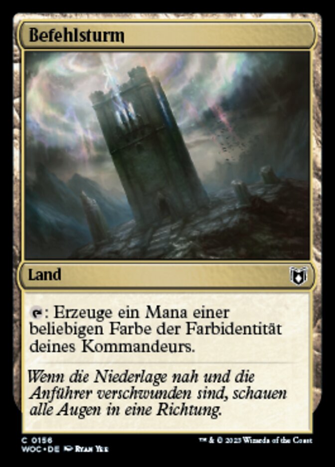 Command Tower (Wilds of Eldraine Commander #156)