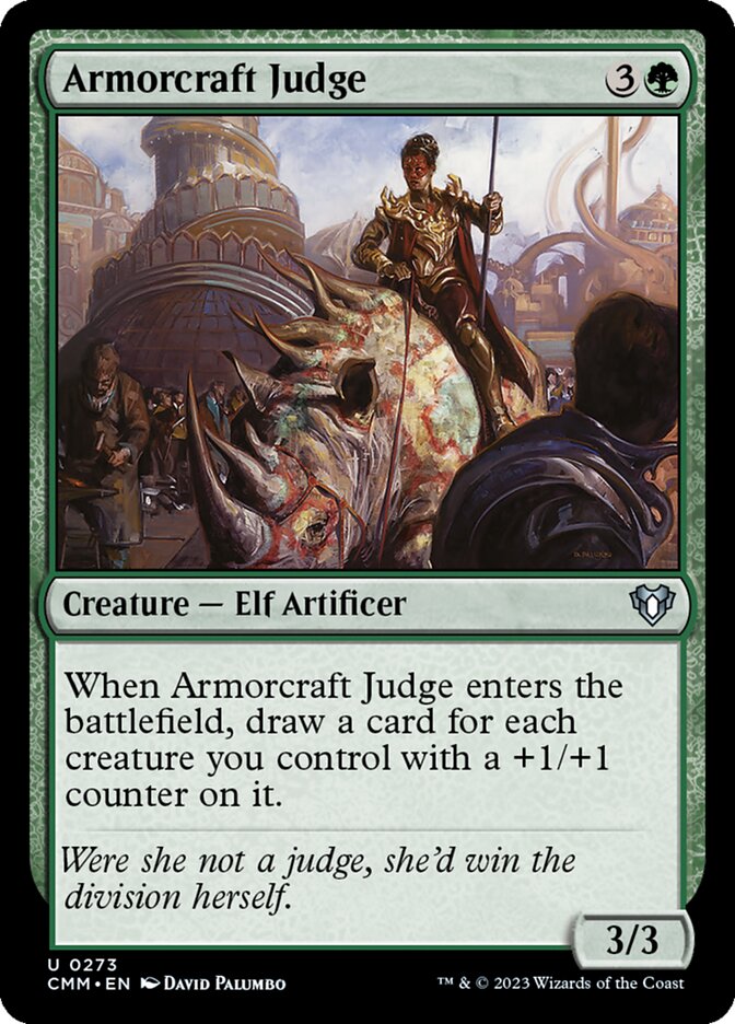 Armorcraft Judge (Commander Masters #273)